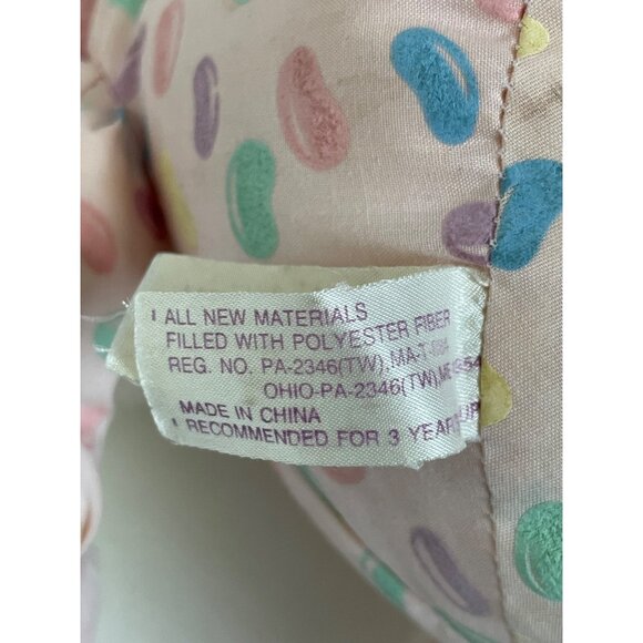 Vintage Creations from TL Toys Easter Bunny Pink White Plush Rabbit Slippers Jel - Picture 8 of 13